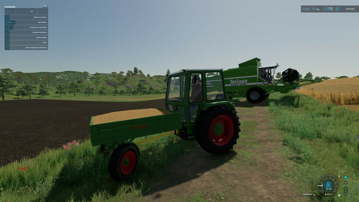 Fendt 275 GT Testlauf