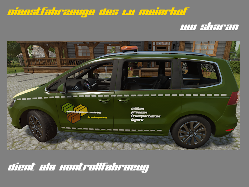 Dienstfahrzeug - VW Sharan