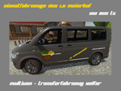 Dienstfahrzeug - VW Bus T5 Multivan