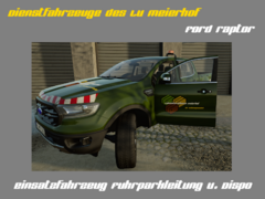 Dienstfahrzeug - Ford Raptor
