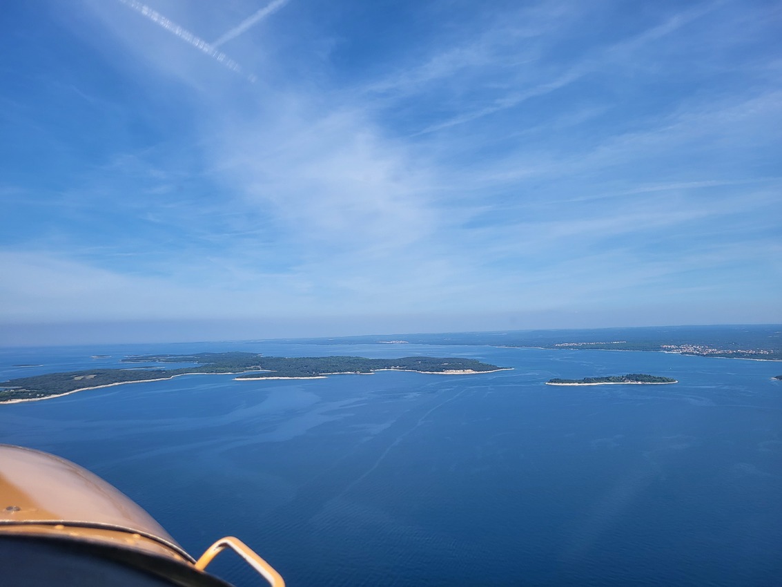 Rundflug über Süd-Istrien