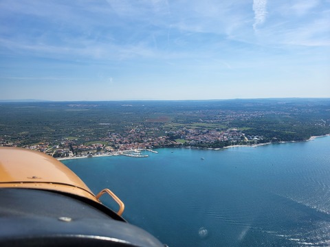 Rundflug über Süd-Istrien