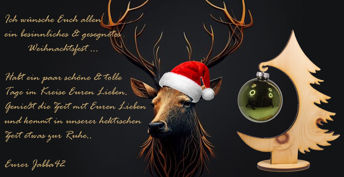 Frohe Weihnachten Euch allen...