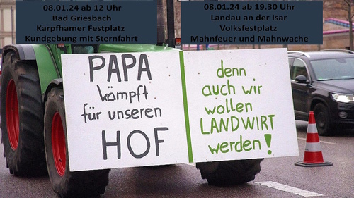 Termine Montag für Niederbayern