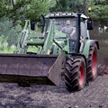 Fendt Farmer 309 Ci beim Grubbern (LS22)