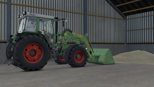 Fendt GTA mit Stoll Frontlader und Robust M