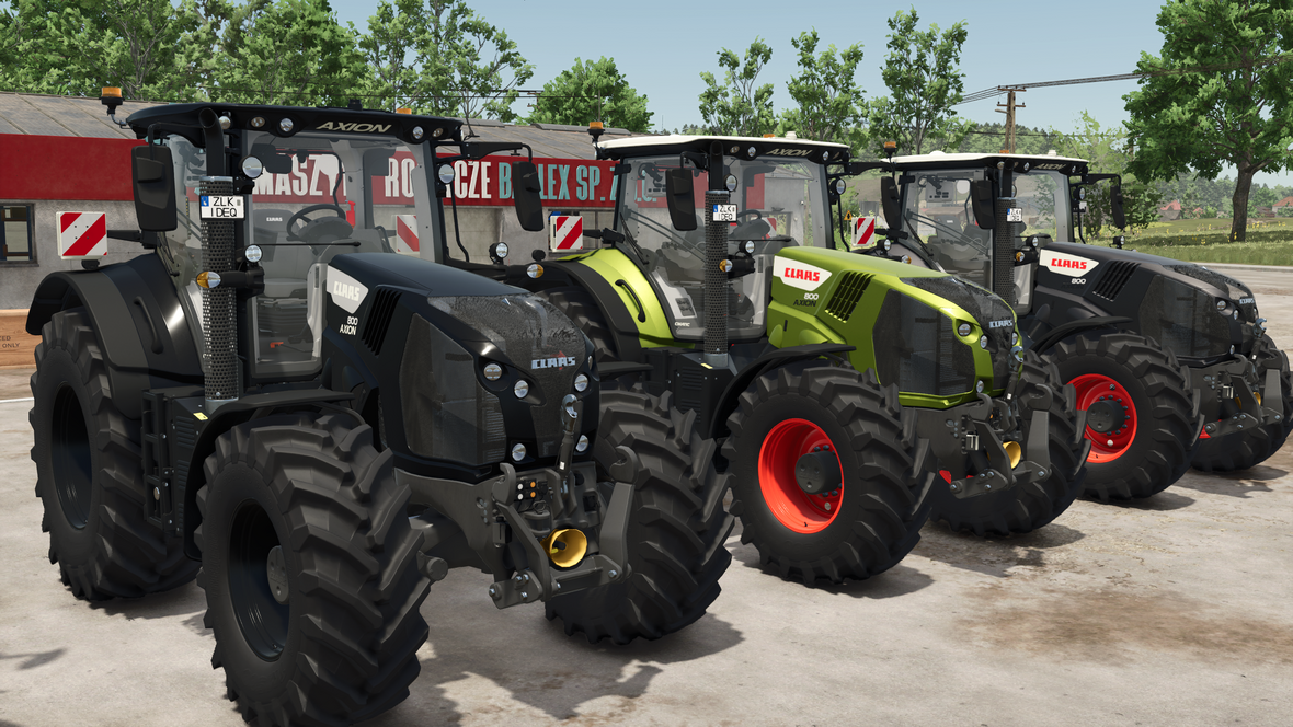 Claas Axion Editionen
