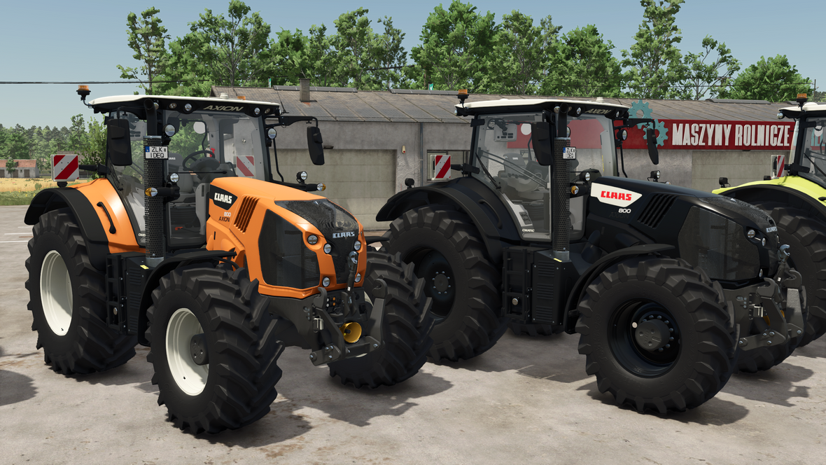 Claas Axion Editionen