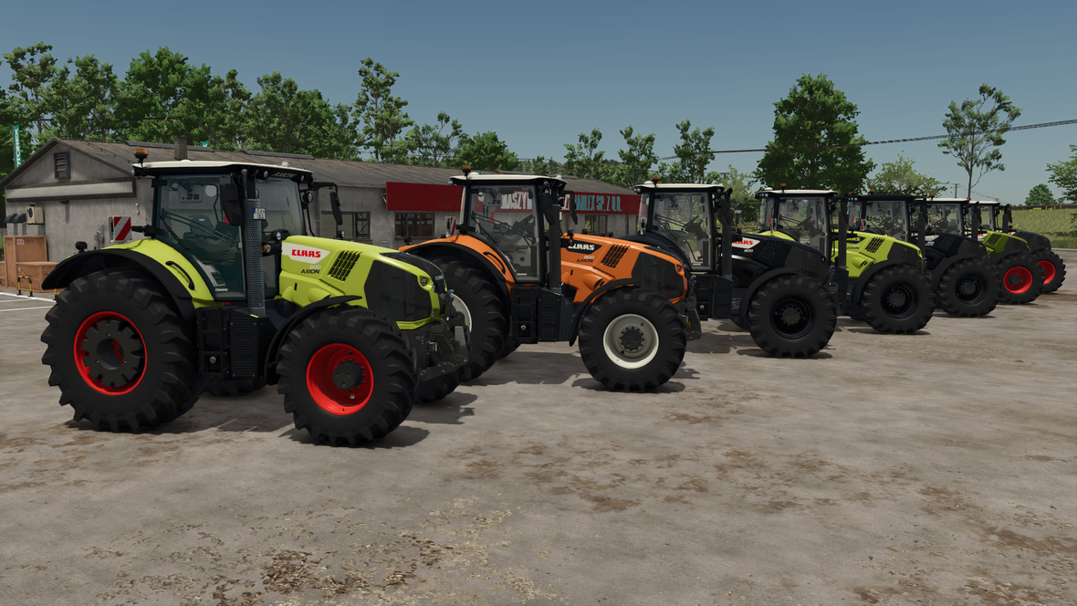 Claas Axion Editionen