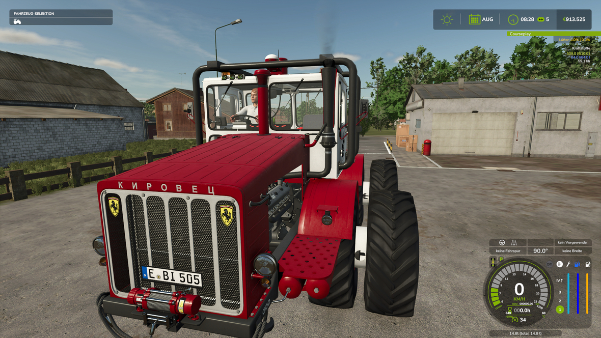 K700 mit FS25_LED_eyes_prefab