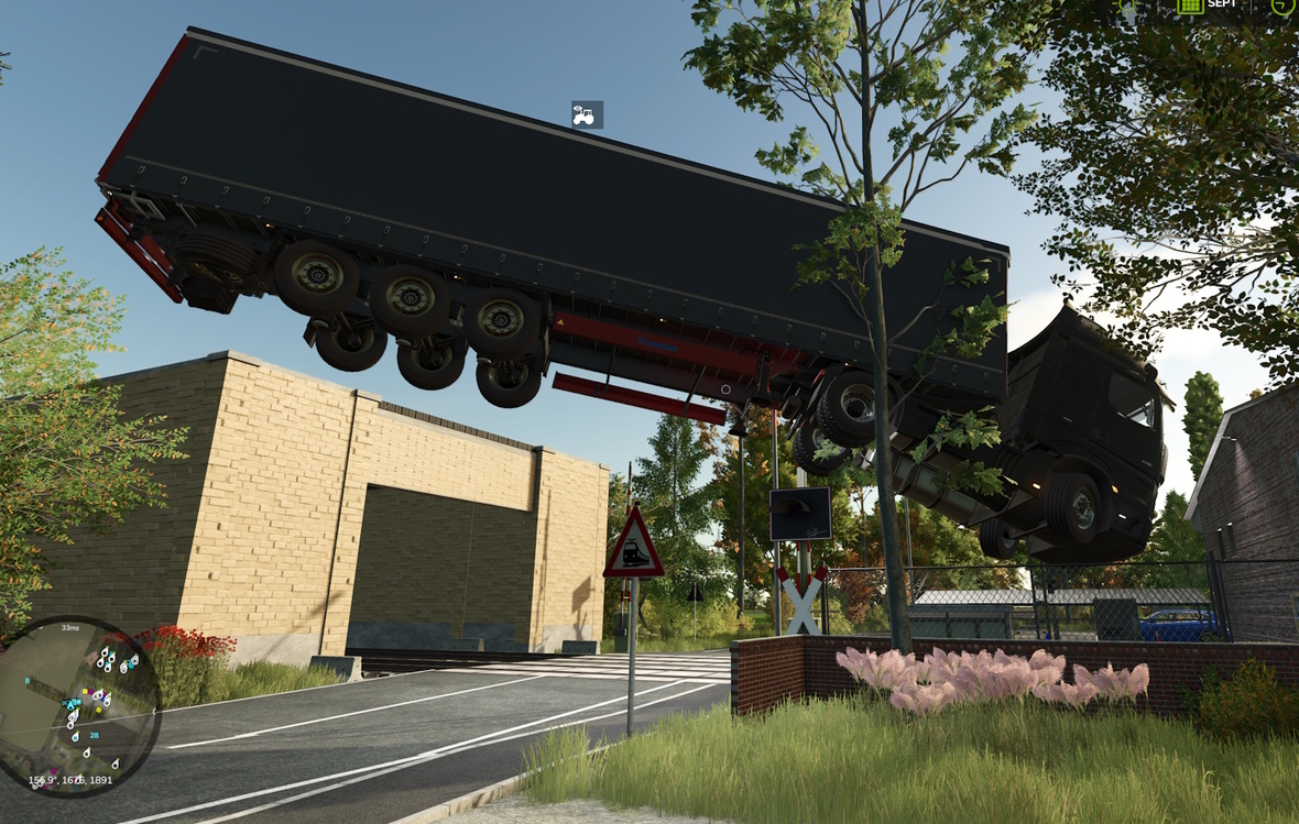 Marsch-Lotto. Erwischt dich die Schranke oder nicht