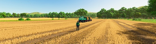 Frühstück? Erstmal Anhänger ankuppeln!