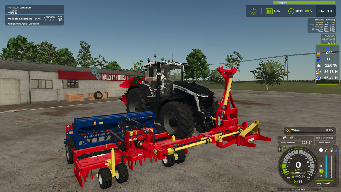 die kombi ist einsatzbereit