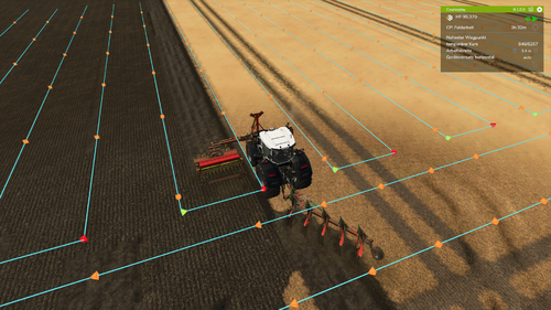 test mit  Courseplay bestanden