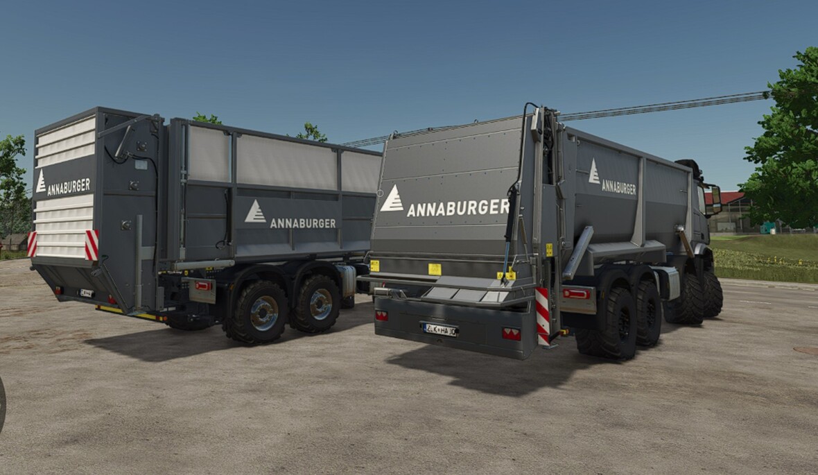 Arocs Miststreuer und Häckselwagen ^^