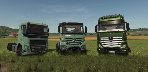 Agrotruck auch 3x dabei ^^