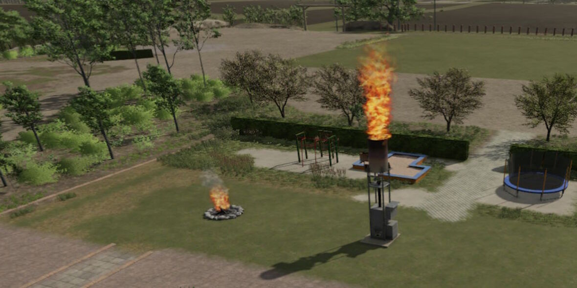 Endlich Feuer auch im Spiel