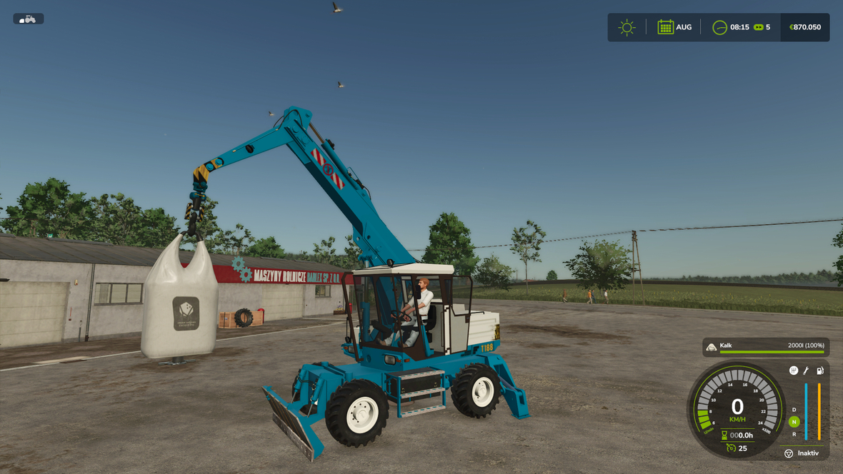 FS19_fortschritt_t188_bagger in LS25