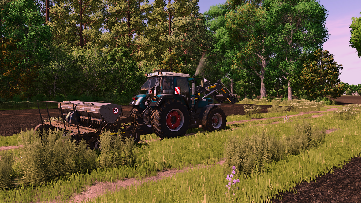 Mal eben blühende Zwischenfrucht sähen