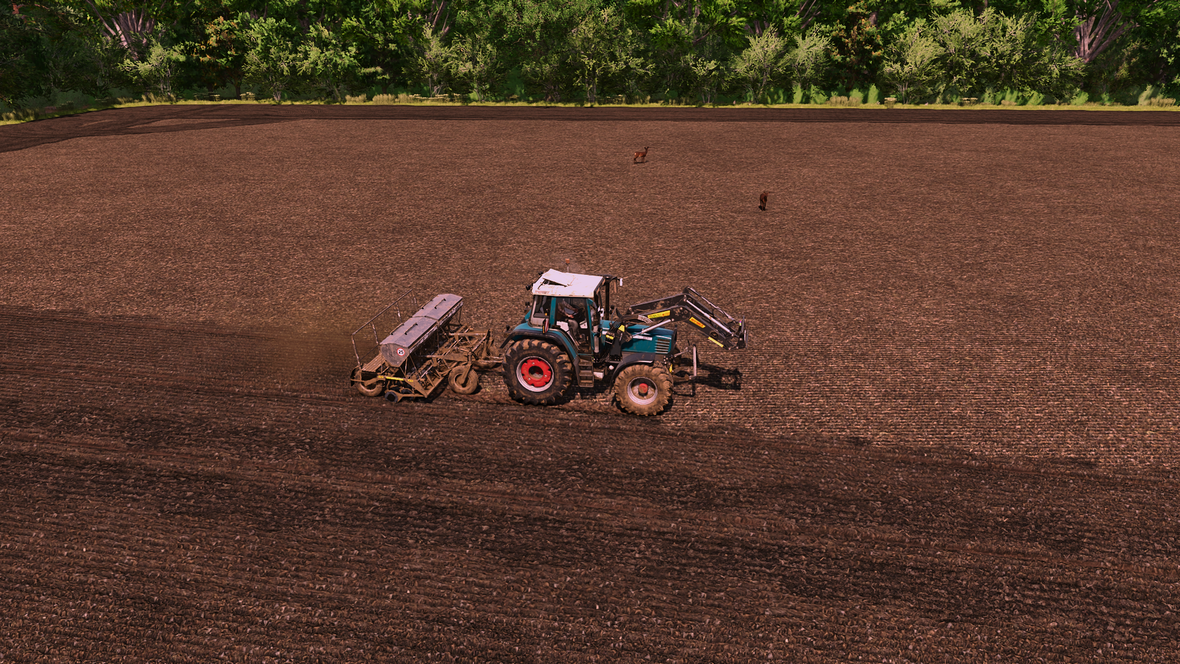 Mal eben blühende Zwischenfrucht sähen