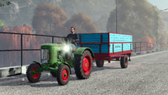 Mit dem Fendt F20 durch Geistal