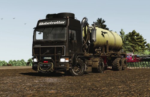 Flüssigkalk auf der PGR