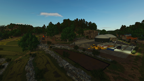 Hof 7, da BGA leichte Abwandlung und neue Reisfelder nebenan 16.12.25