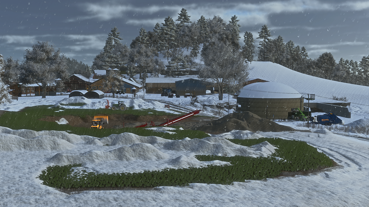 ingame Winter 3 Hof Nr. 5, umbau mit Terrafarm