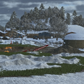 ingame Winter 3 Hof Nr. 5, umbau mit Terrafarm