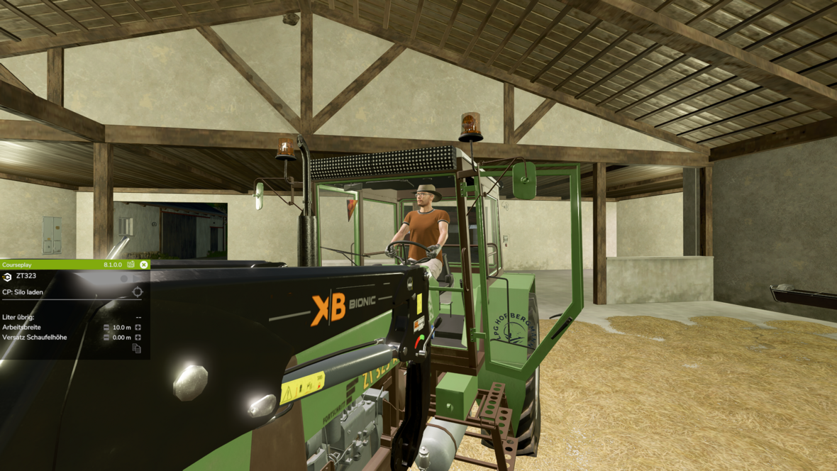 Ausmisten mit dem ZT323