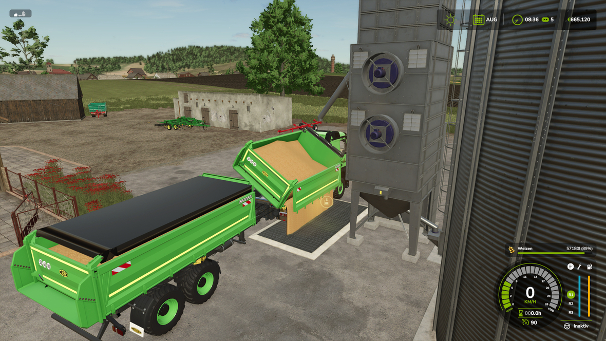 Heizotruck mit Meiller Kipper