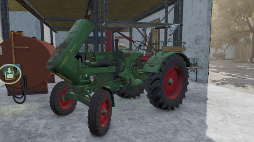 Opas ersten Schlepper wieder her richten