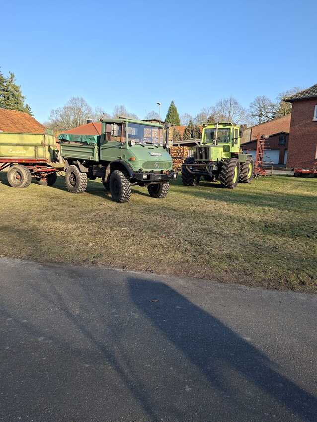 Endlich Neue Reifen für den MB Trac 1000