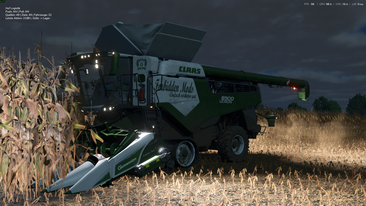 nachts macht es am meisten spass