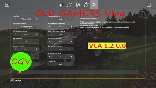 VCA 1.2.0.0 update kurz anleitung