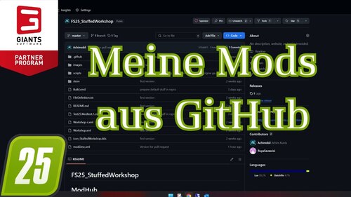 Wie könnt ihr meine neusten Mods aus GitHub selbst laden