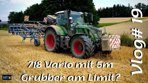 Vlog 19: Grubbern mit Fendt Vario 718 und Köckerling