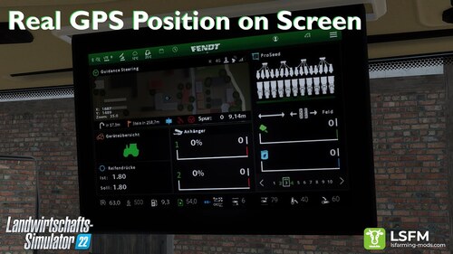 Real GPS Position on Screen WIP by LSFM Mods