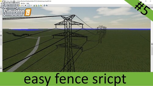 LS19 Tutorial easy fence script