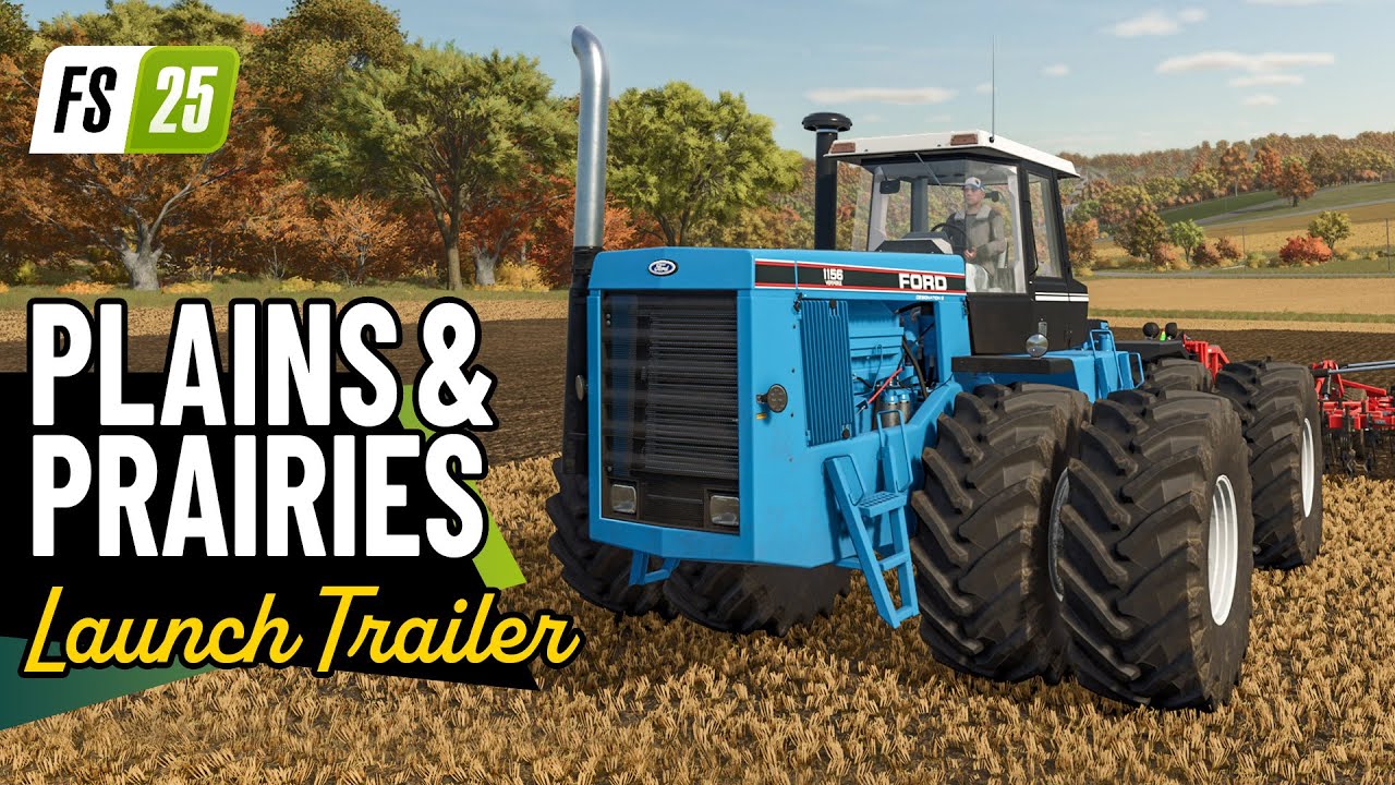Plains & Prairies - Launch Trailer | Farming Simulator 25