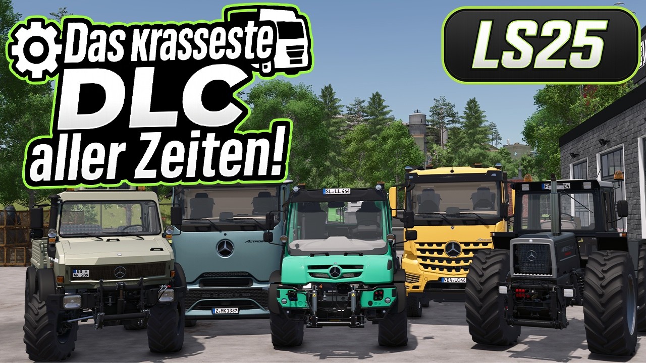 LS25 Mercedes-DLC – Das krasseste DLC aller Zeiten!