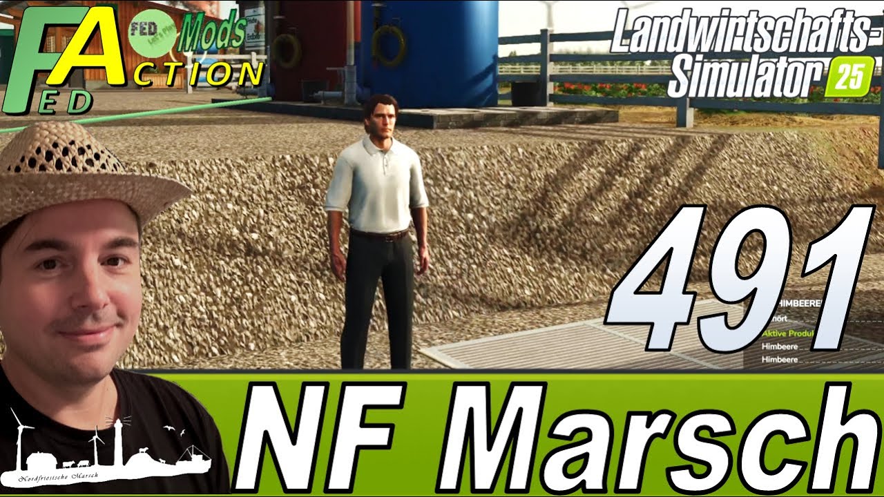 LS25 🚜 491 NF Marsch 4fach Erdrutsch so kann das nicht bleiben #landwirtschaftssimulator25 #letsplay