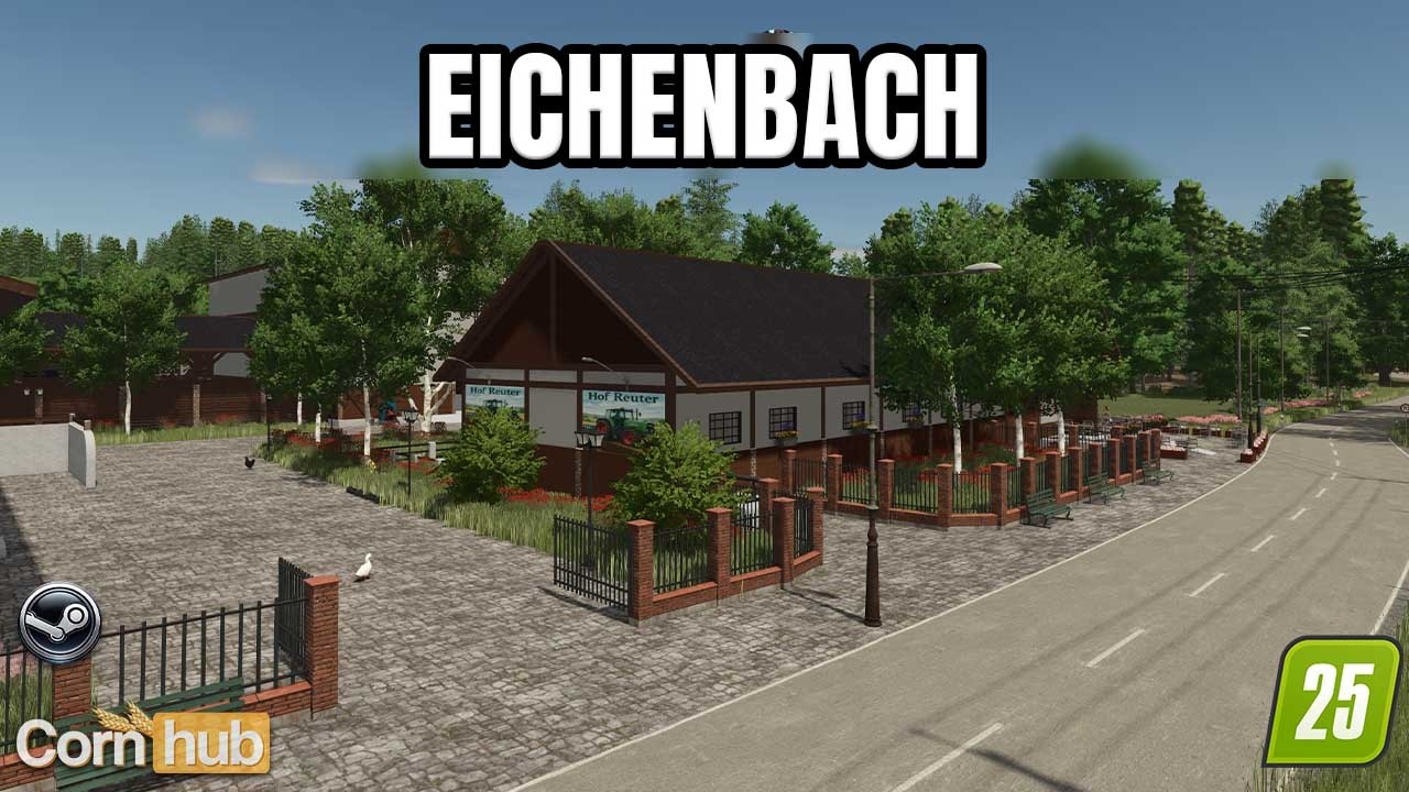 LS25 Eichenbach – Hügelige MultiFruit-Map mit starker Logistik