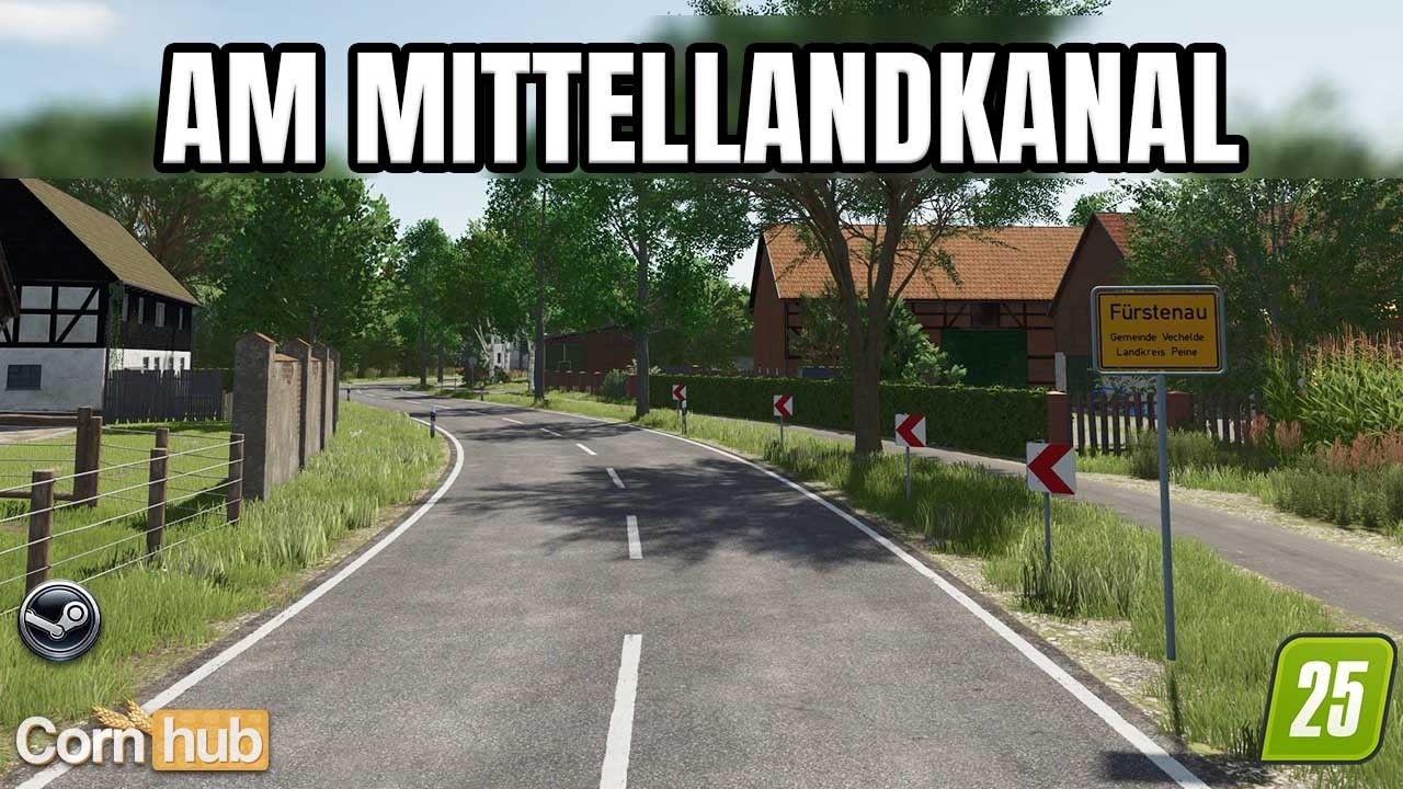 Eine der stärksten Deutschland-Maps für LS25 – LS25 Am Mittellandkanal