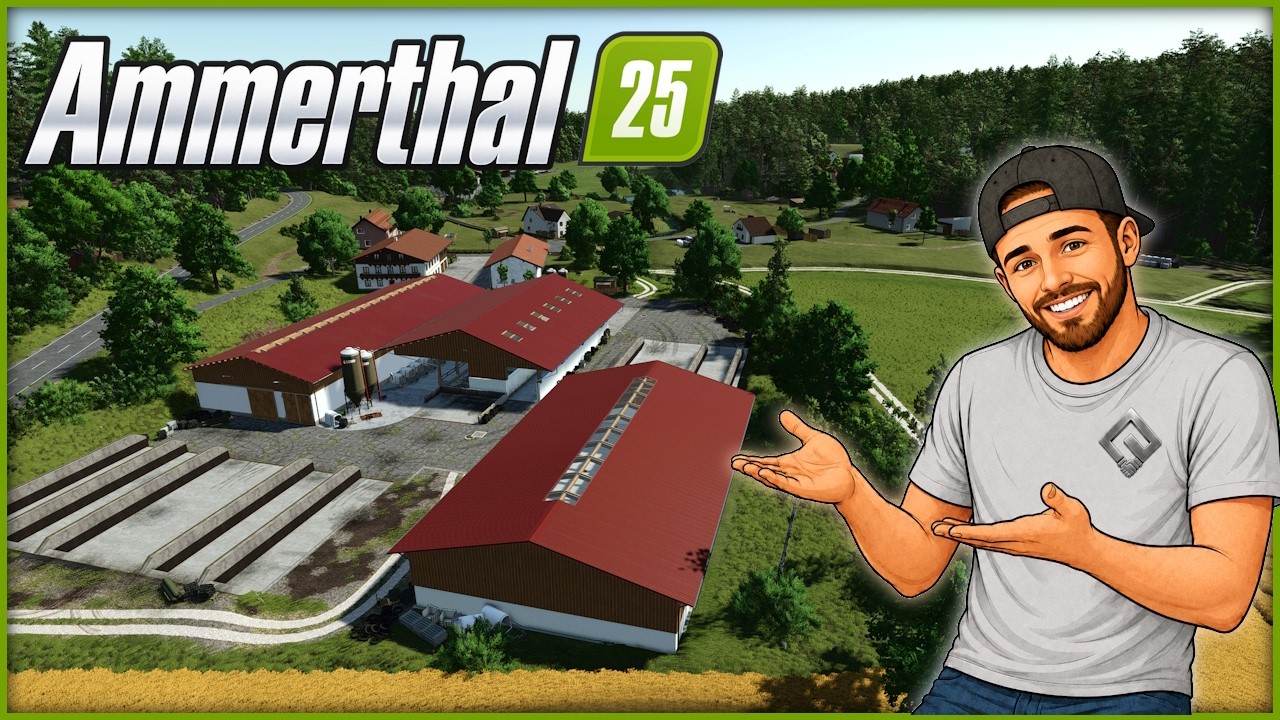 LS25 MAPVORSTELLUNG #073 - AMMERTHAL by Shawty ⭐️⭐️⭐️⭐️⭐️ - Eine weitere Map die überzeugt ?!