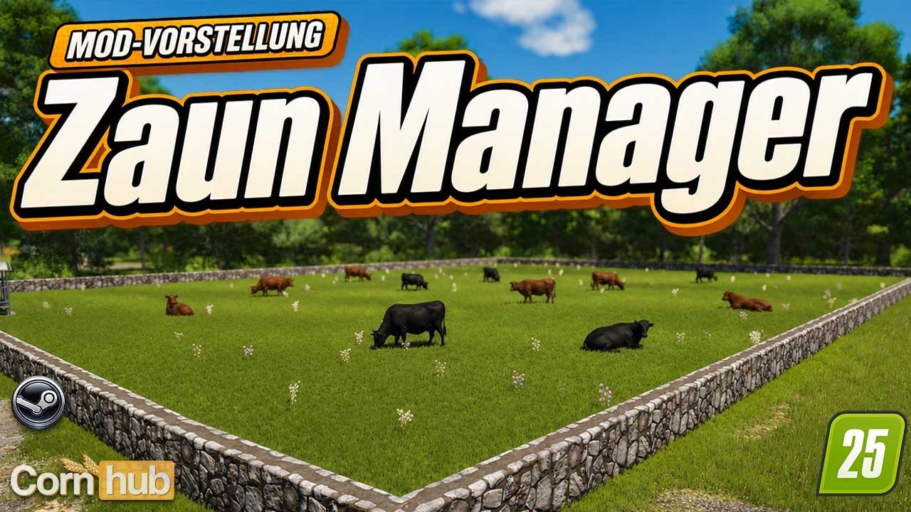 LS25 Zaun-Manager – Weiden flexibel vergrößern & Zäune anpassen