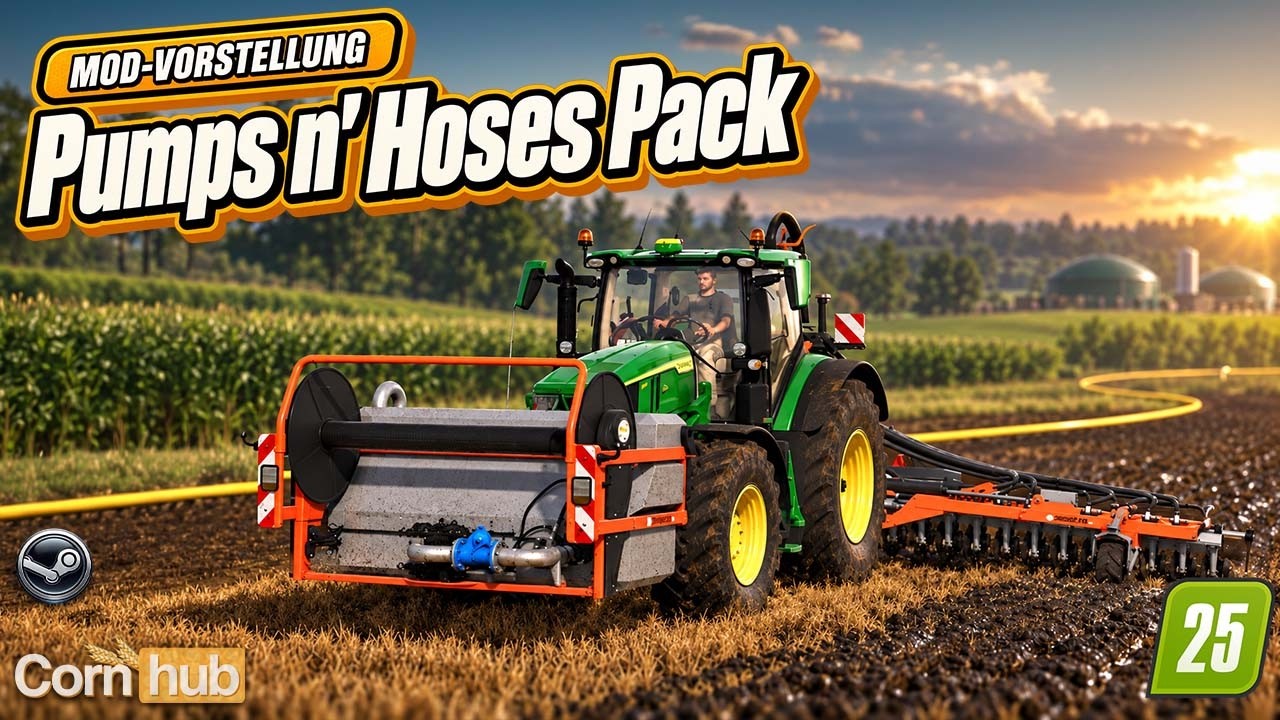 LS25 Pumps n' Hoses Pack – Gülleverschlauchung & Modulare BGAs
