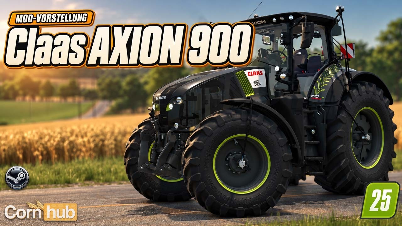LS25 Claas AXION 900 – Zwei Physik-Versionen im Vergleich
