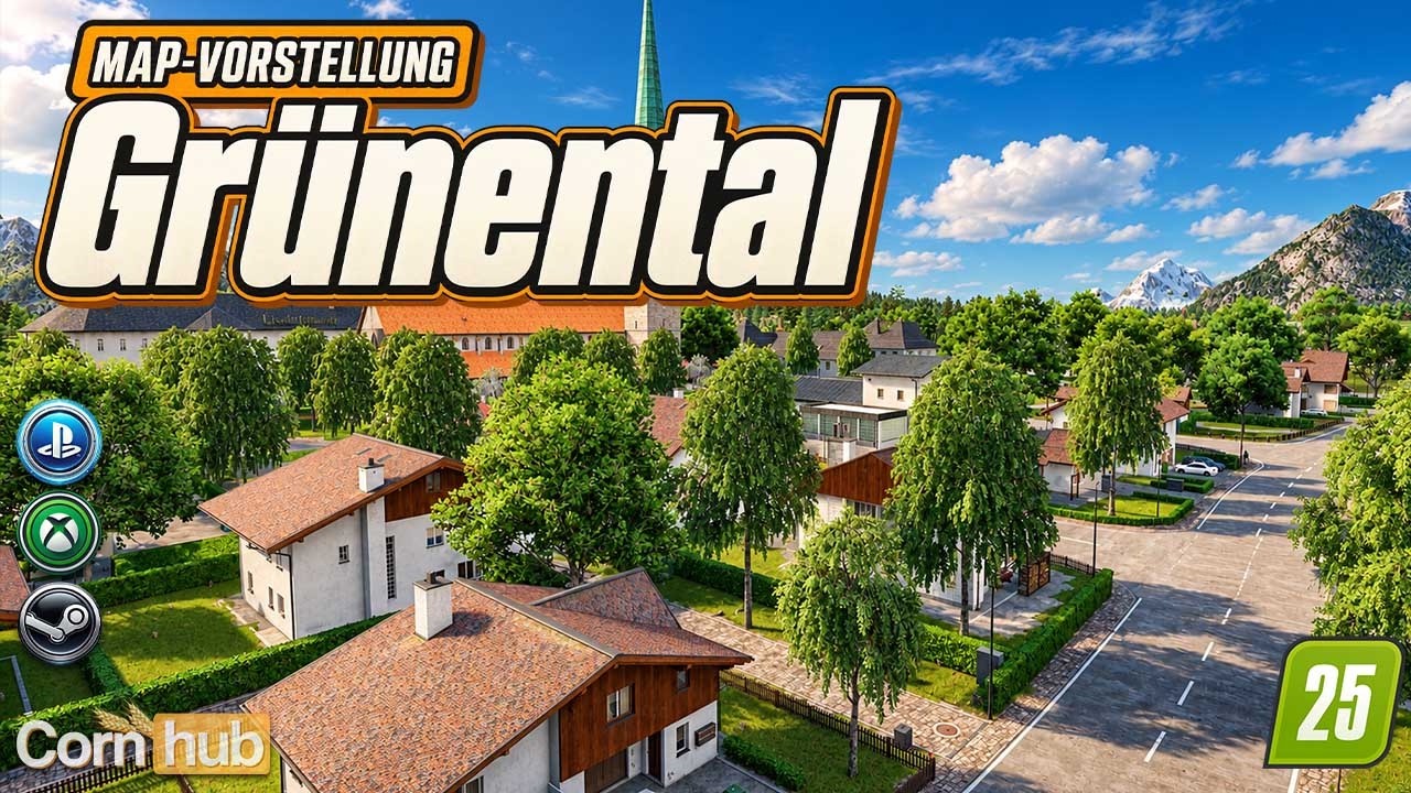 LS25 Grünental – 44 Felder, 6 Wälder und Zugverkauf