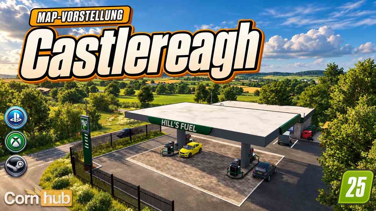 LS25 Castlereagh – Nordirland-Map mit über 150 Feldern